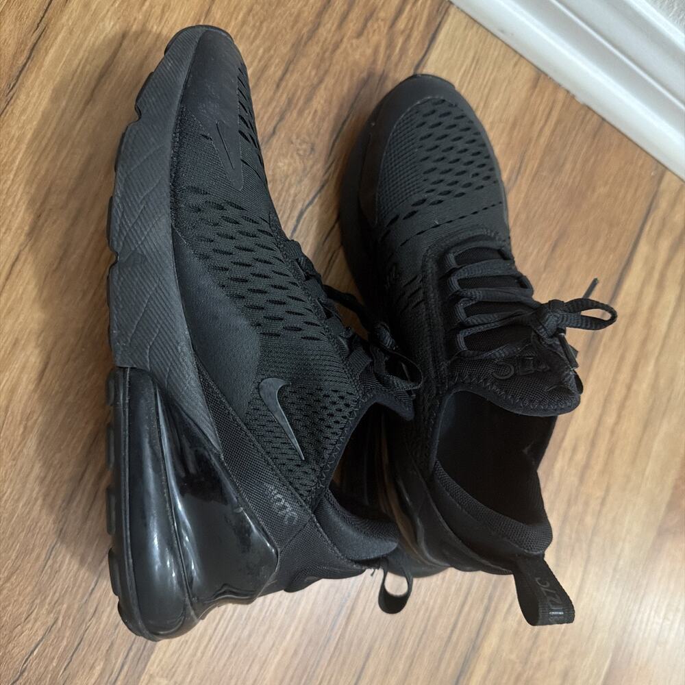 Nike Kids Air Max 270 Mesh Low Top Lace-Up Sneakers 5.5Y (BQ5776-001)